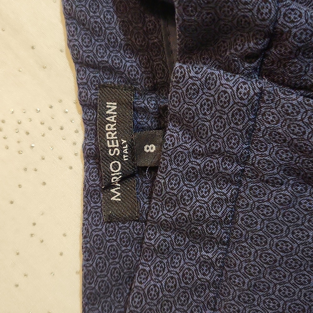 Mario serrati pants blue color size 8 - Picture 3 of 6